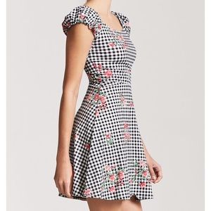 F21 Gingham Dress